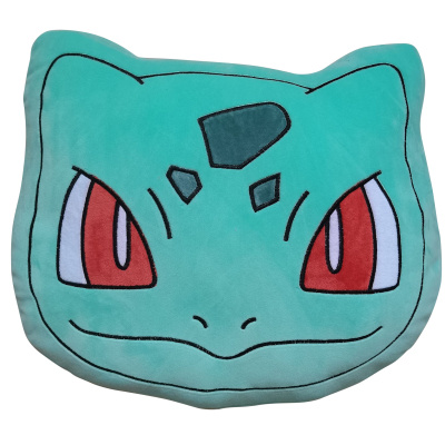 Herding Polštář Pokémon Bulbasaur 34 cm Zelená