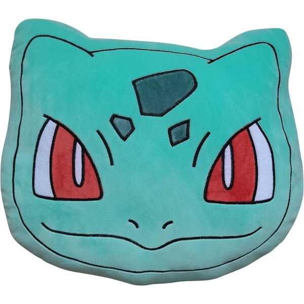 Herding Polštář Pokémon Bulbasaur 34 cm Zelená