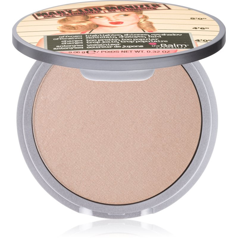 theBalm Lou Manizer Luminizer rozjasňovač a oční stíny v jednom odstín Mary 9.06 g