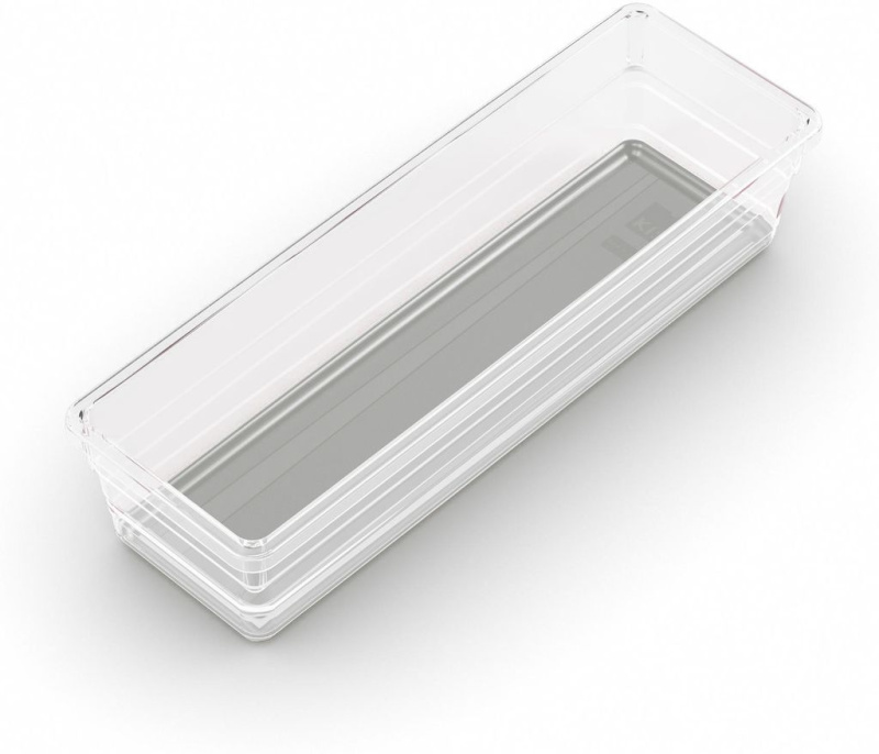 Organizér do zásuvky 3 Sistemo transparent/šedý