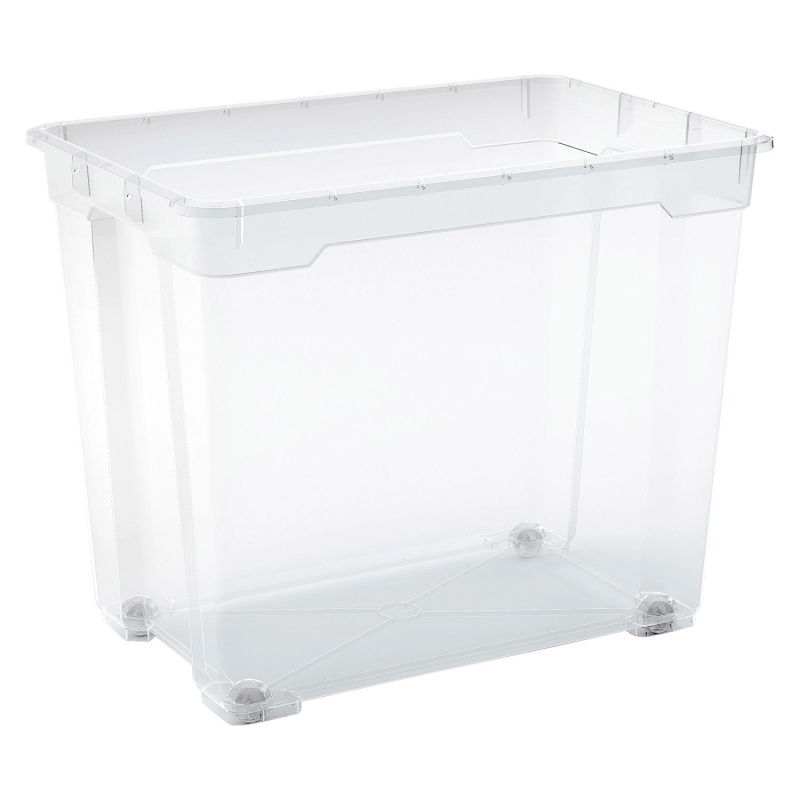 OBI Univerzální úložný box Santos XXL, transparentní, 47 x 38 x 56,5 cm