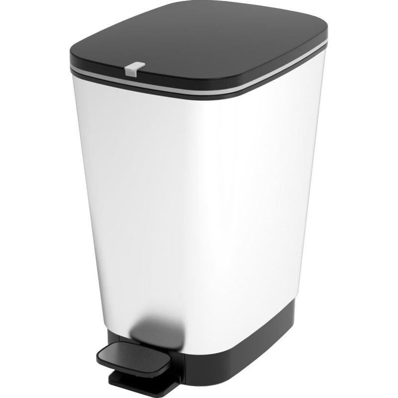 Kis Nášlapný odpadkový koš Chic Bin M, stříbrný, 25 l