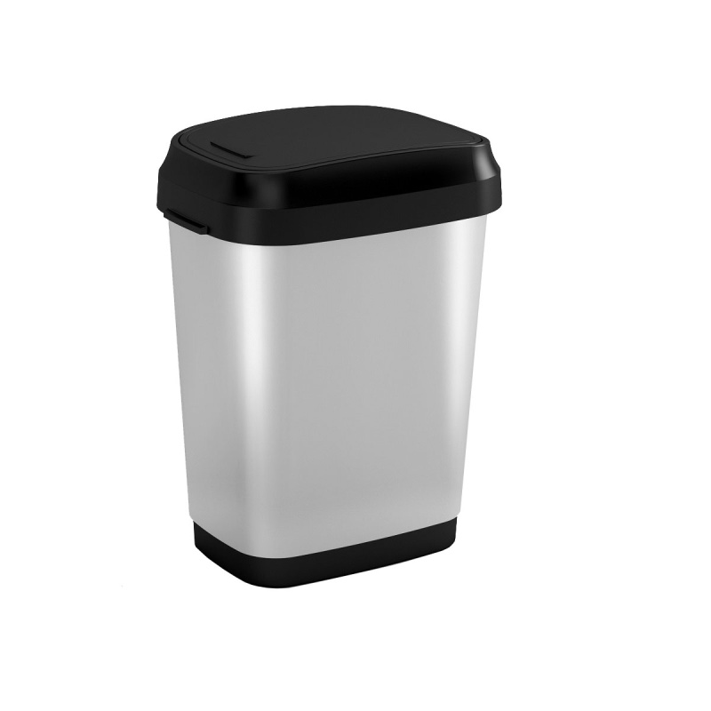 Kis Koš na odpadky Dual Swing, ocelový, 25 l