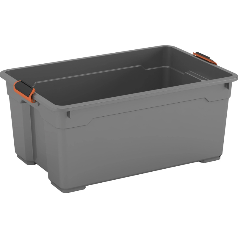 OBI Univerzální box Cadiz Pro L, tmavě šedý, 26,5 x 58 x 38 cm