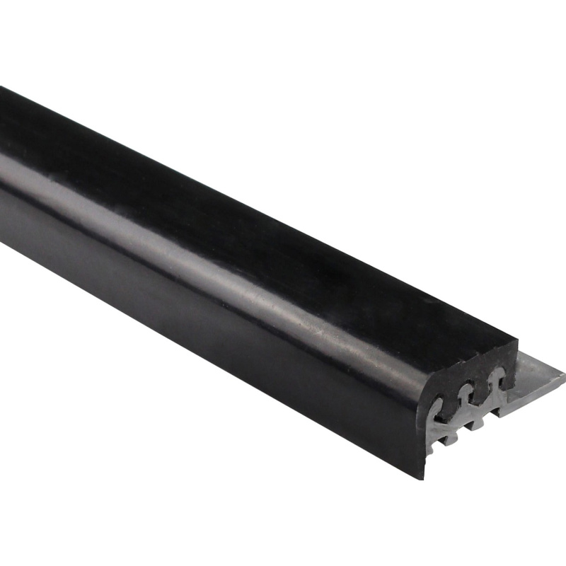 Schodišťový profil PVC černý 10 mm x 0,9 m