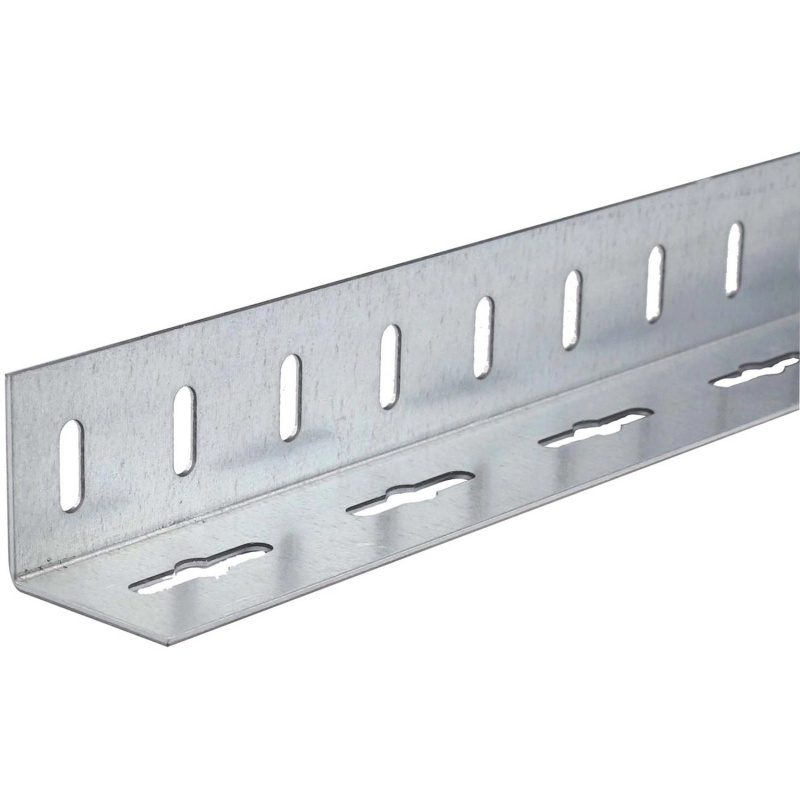 Arcansas Úhlový profil pro stavbu regálů perforovaný pozink. 25 x 25 x 1000 mm