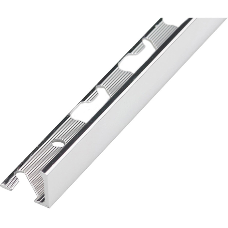 Arcansas Ochranný profil ALUCER alu stříbrný elox leštěný 8 x 2,8/19 x 2500 mm