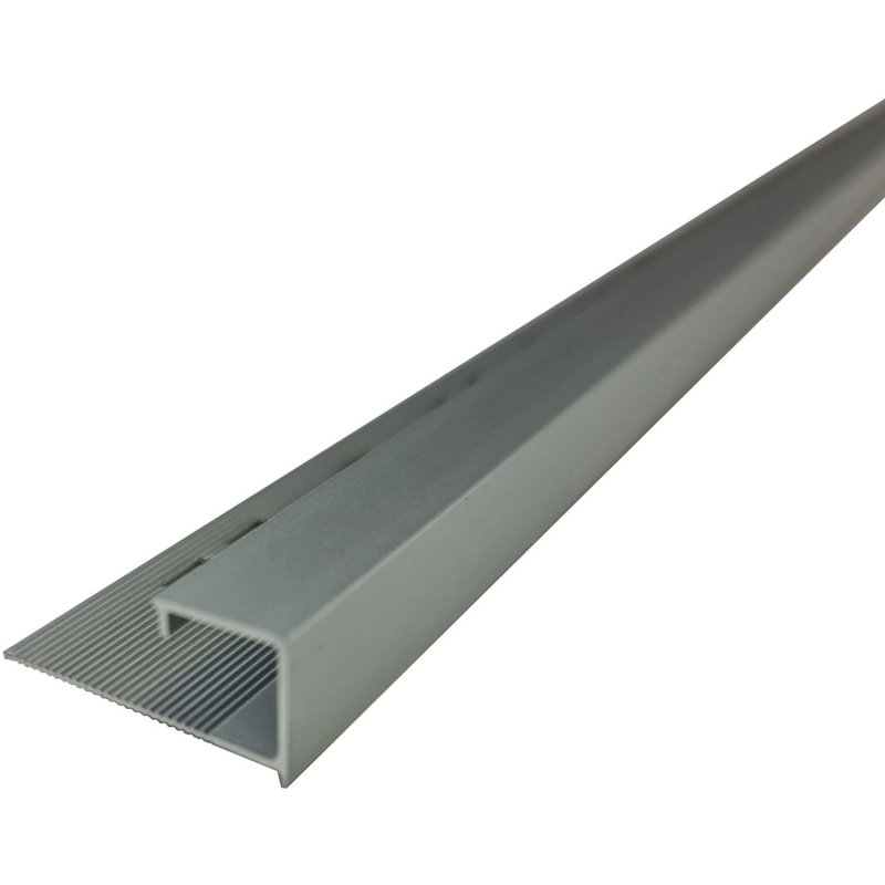 Arcansas Ochranný profil ALUSQUARE alu stříbrný elox 12,5 x 27 x 1000 mm