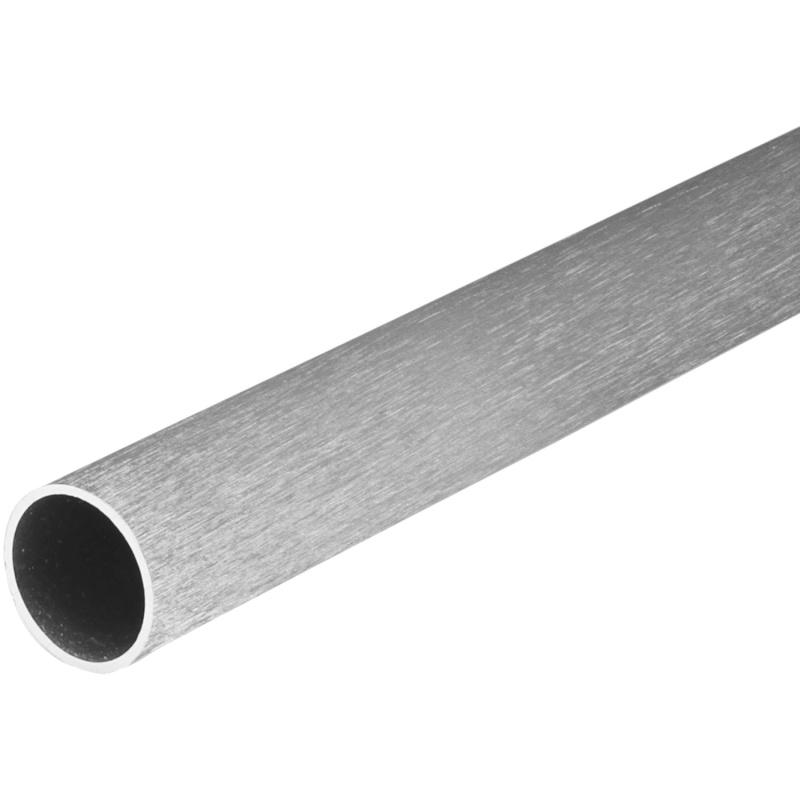 Arcansas Kulatá trubka hliníková stříbrná eloxovaná kartáčovaná pr. 16 x 1000 mm