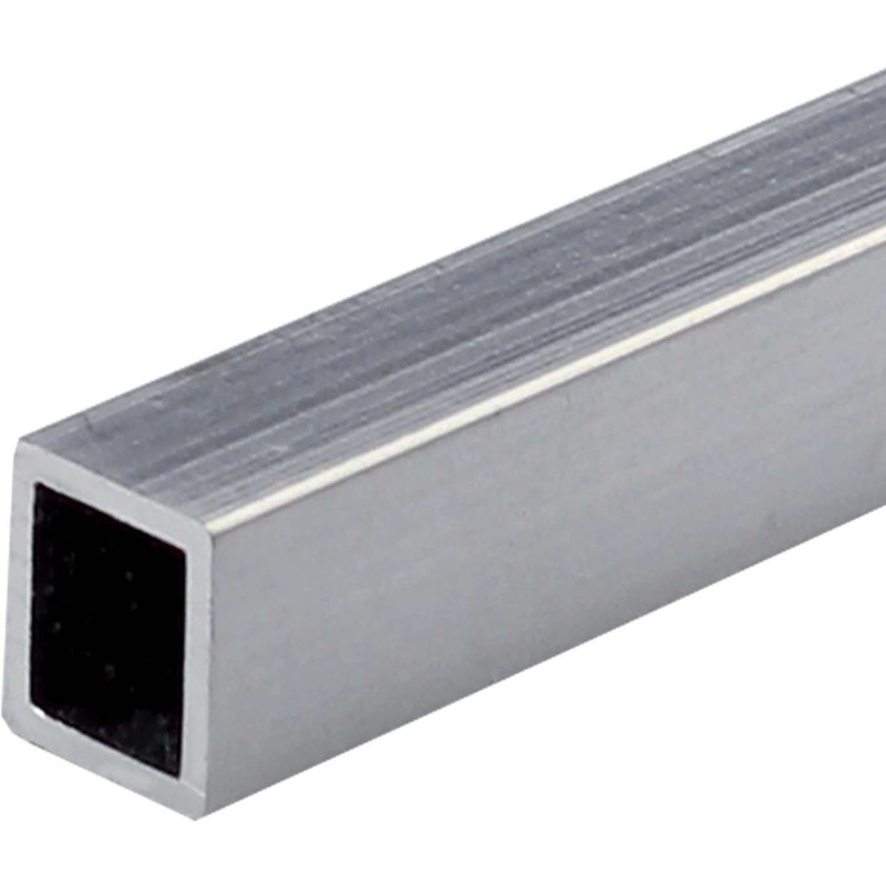 Arcansas Hranatá trubka z přírodního hliníku 20 x 20 x 1,5 x 2600 mm