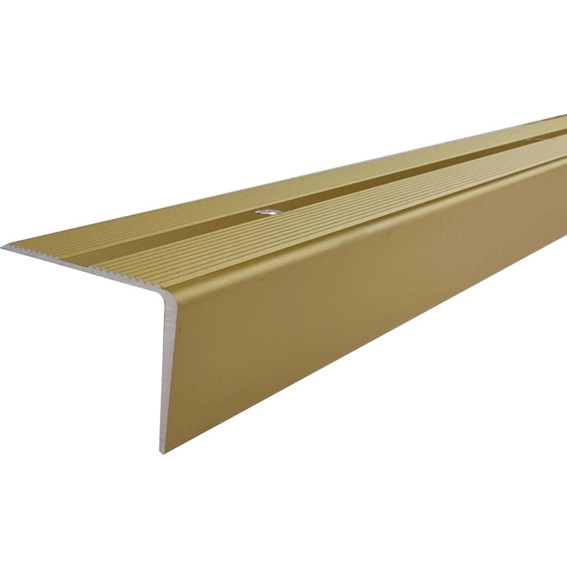 Arcansas Schodová lišta DECORGRALL alu zlatá elox 25 x 20 x 2000 mm