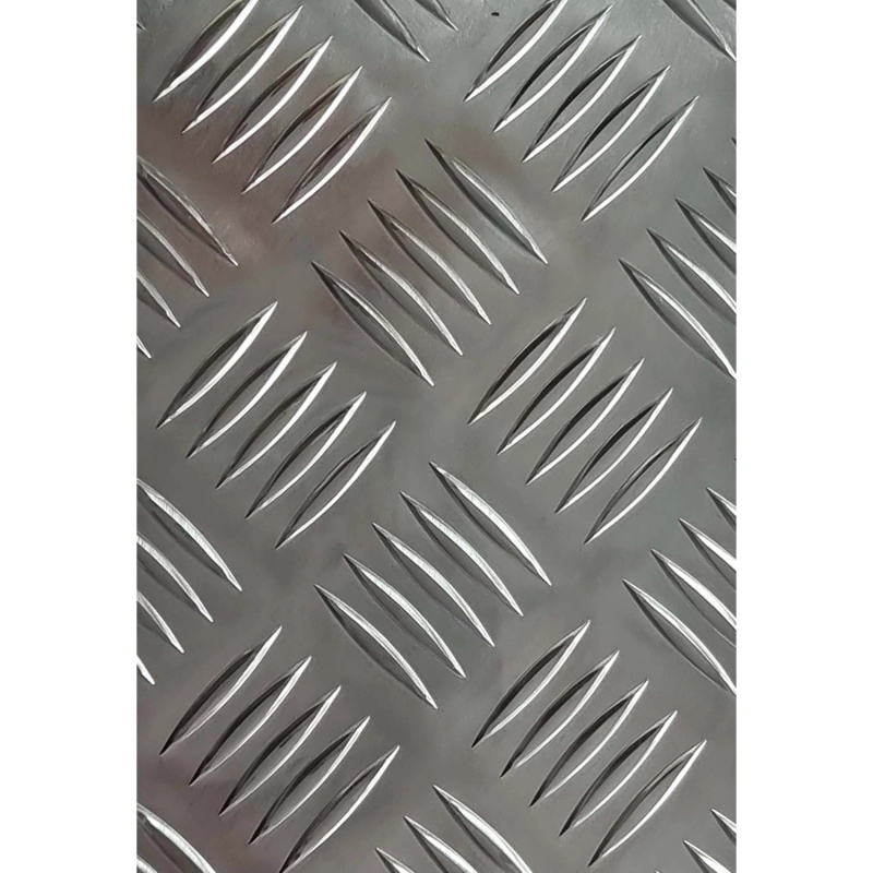 Arcansas Hliníkový plech s ražbou Check design 1000 x 120 x 1,2 mm