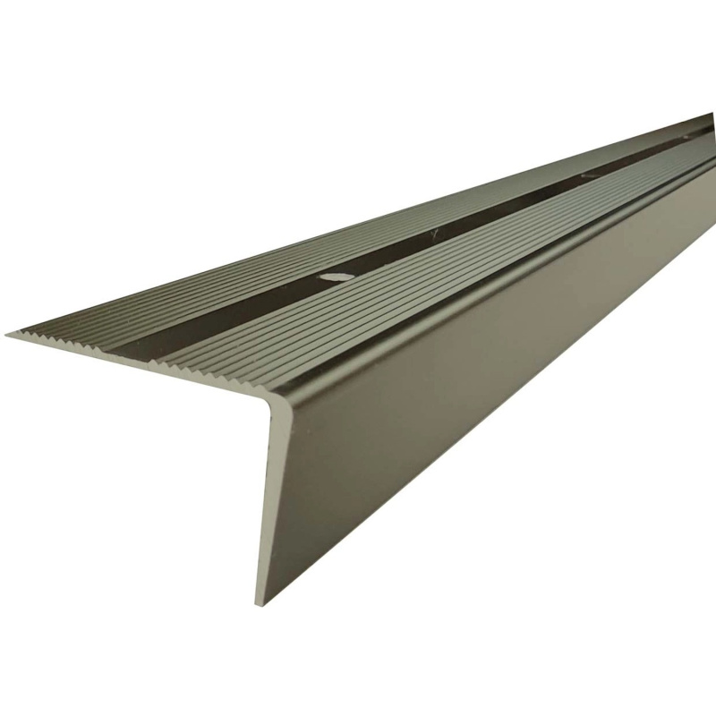 Arcansas Schodová lišta DECORGRALL alu bronzová elox 24,5 x 10 x 1000 mm