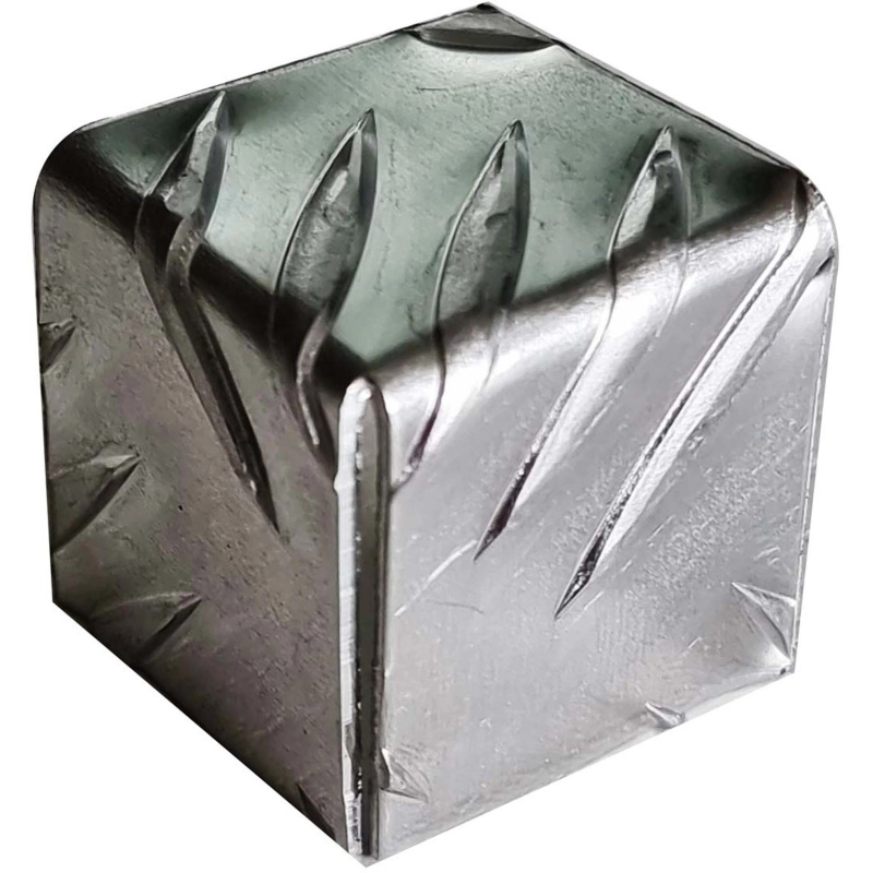 Arcansas Úhlový profil hliníkový přírodní s ražbou 23 x 23 x 1000 mm