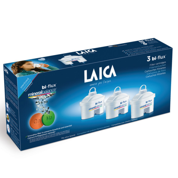 Náhradní filtrační patrona Laica Bi-flux Mineralbalance - 3 kusy