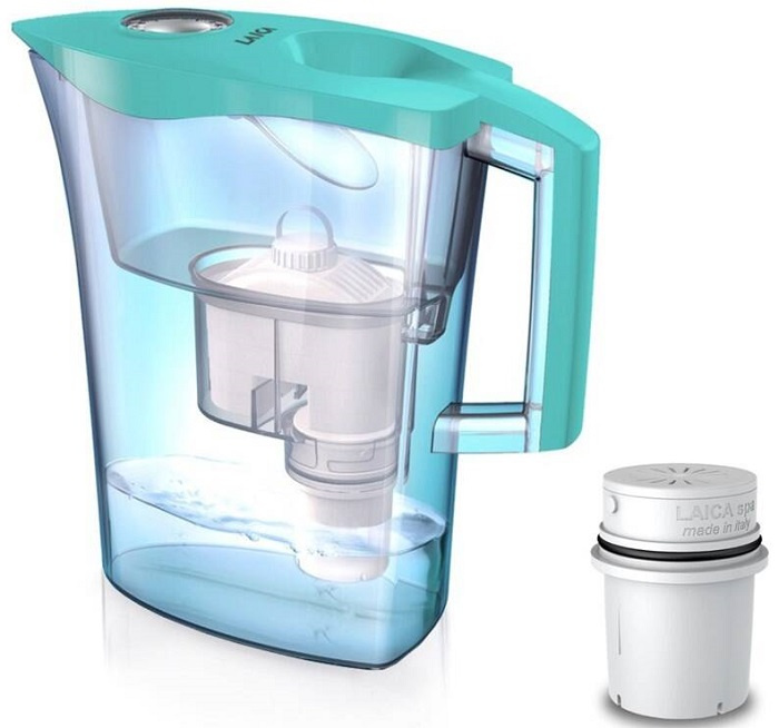 Laica Mikro PLASTIK-STOP UFSBE02 - filtrační konvice - 3 l