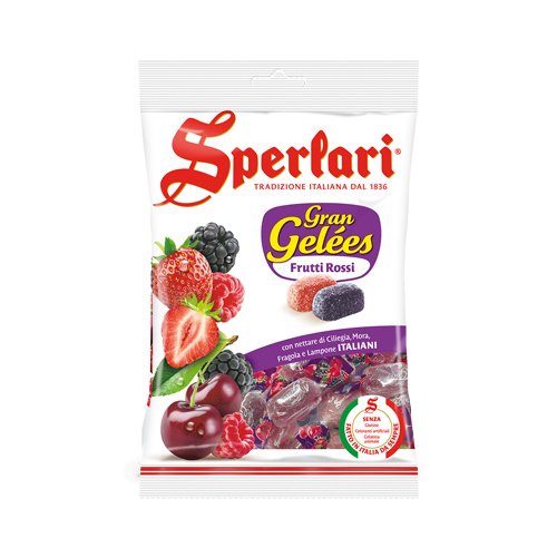 Sperlari želé bonbóny červené ovoce (Gran Gelées Frutti Rossi) 175g