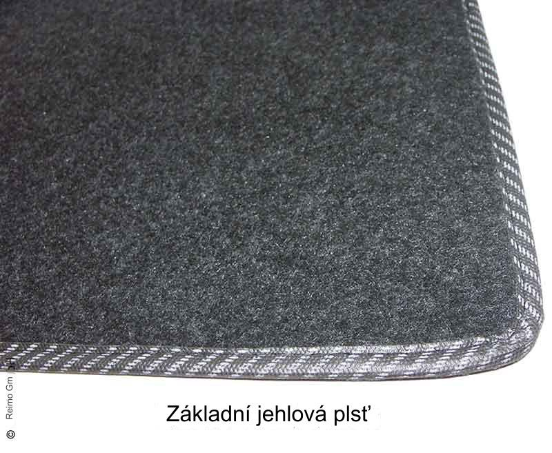 Podlahová rohož Carbest do kabiny řidiče pro Mercedes Benz Sprinter a Volkswagen LT/Crafter Varianta: MB Sprinter/VW Crafter, 2006-2018, Základní plstěná rohož