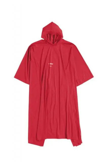 Pláštěnka FERRINO Poncho červená Barva: červená