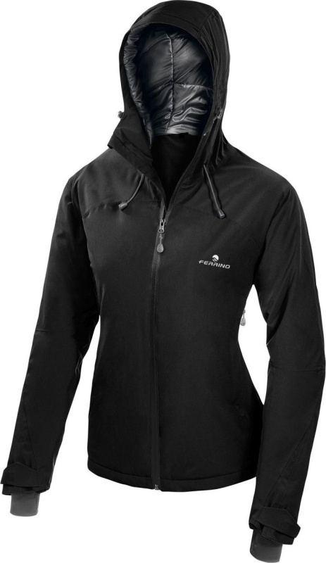 Dámská outdoorová bunda FERRINO Yenisei Woman Jacket černá Barva: černá, Velikost: XS