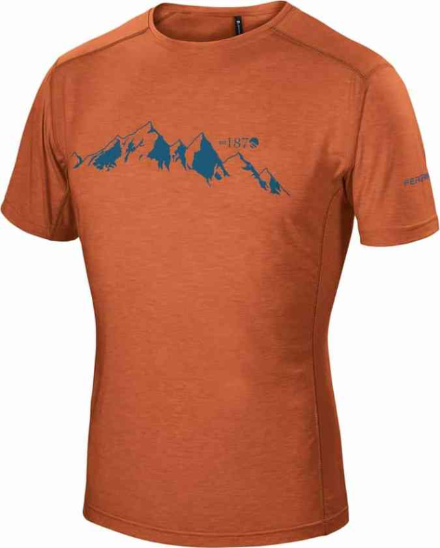 Pánské tričko FERRINO Yoho T-Shirt Man oranžová Barva: oranžová, Velikost: L