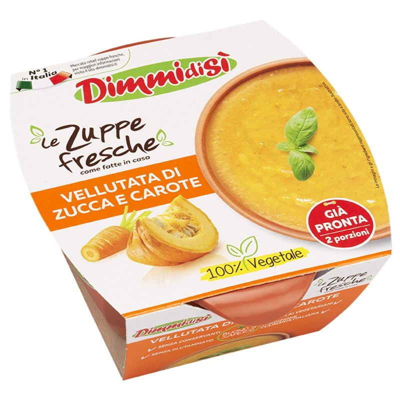 DimmidiSì Krémová polévka s dýní a mrkví