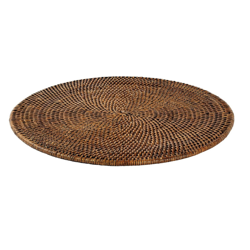 Sambonet Ratanové kulaté prostírání, kolekce Radici Rattan, Ø 40 cm, medově hnědá 58240-40