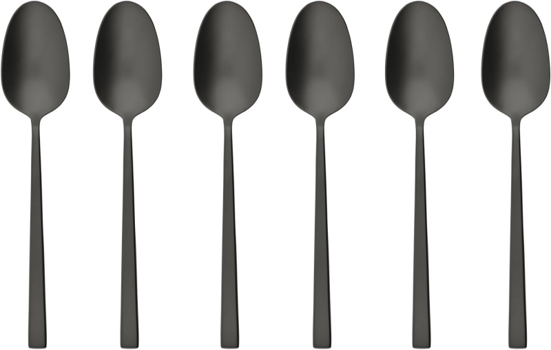 Sambonet Kávové / moka lžičky Rock PVD Black, 6 ks 52762KA7