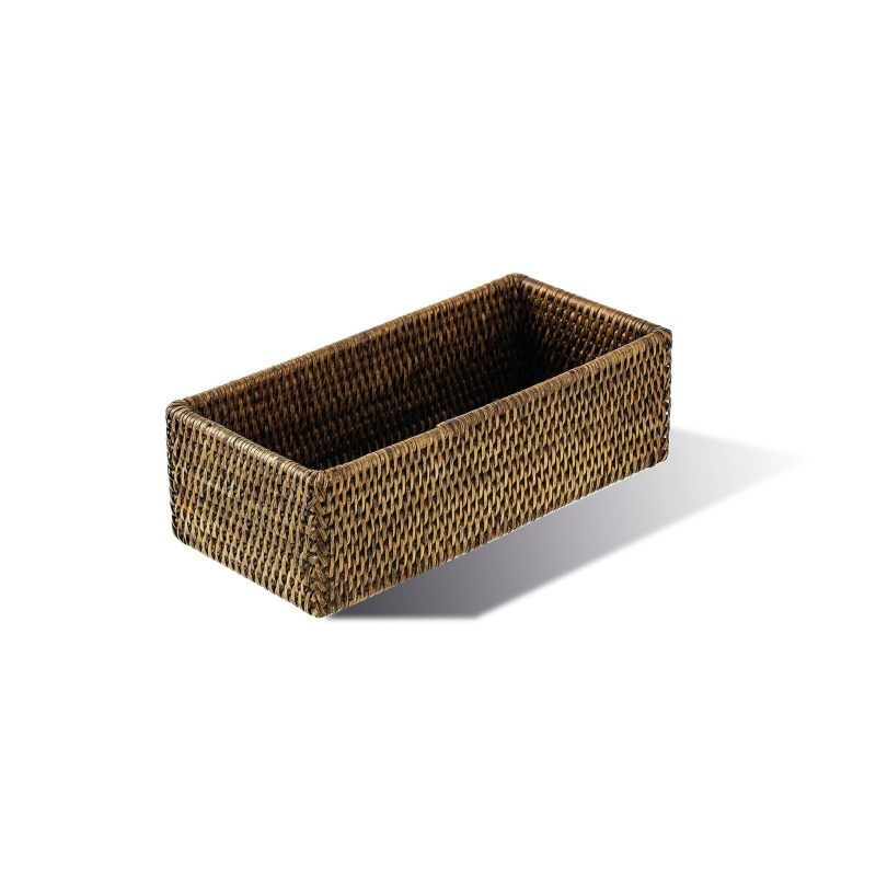 Sambonet Ratanový obdélníkový koš, kolekce Radici, 26,5 x 12 cm, medově hnědá 58233-03
