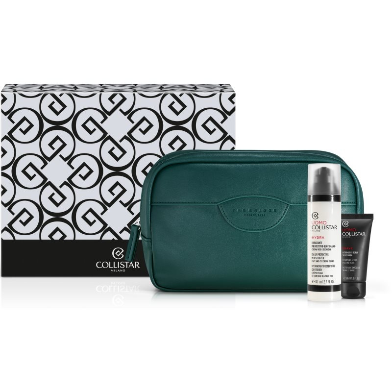 Collistar Uomo Daily Protective Moisturizer Gift Set dárková sada pro muže