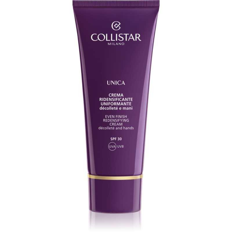 Collistar Zpevňující krém na ruce a dekolt SPF 30 Redensifying Cream 75 ml