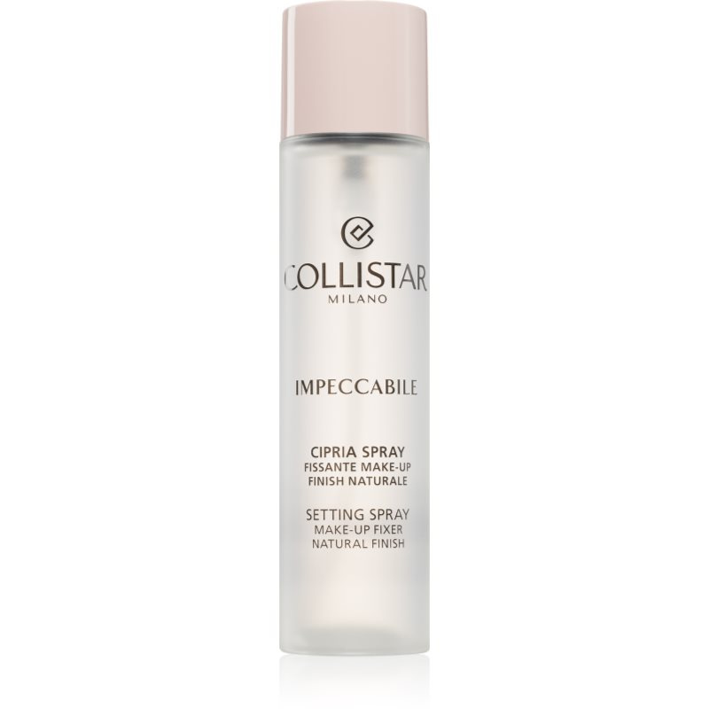 Collistar Impeccabile Setting Spray fixační sprej na make-up s pudrovým efektem 100 ml