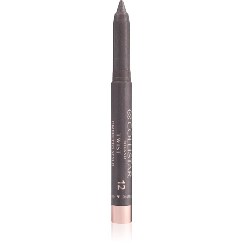 Collistar Twist Stylo dlouhotrvající oční stíny v tužce voděodolné odstín 12 - Smoky Gaze 1.4 g