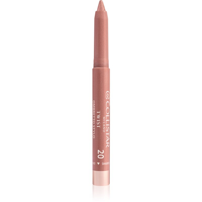 Collistar Twist Stylo dlouhotrvající oční stíny v tužce voděodolné odstín 20 - Pink Affair 1.4 g