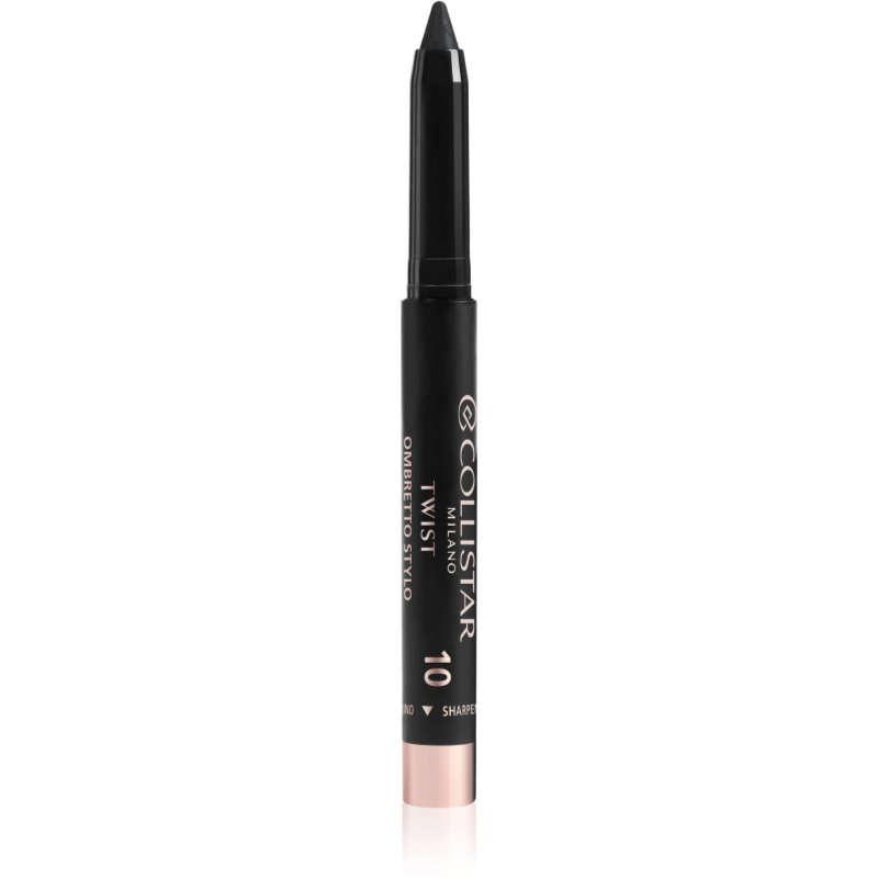 Collistar Twist Stylo dlouhotrvající oční stíny v tužce voděodolné odstín 10 - Midnight Memory 1.4 g
