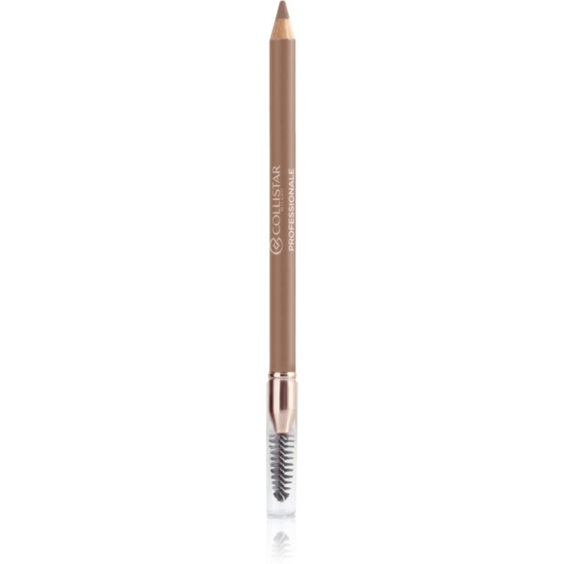 Collistar Professional Brow Pencil Biondo tužka na obočí s kartáčkem odstín 1 Biondo 1,2 ml