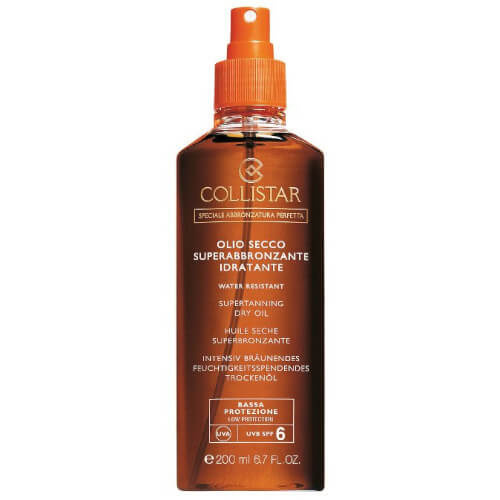 Collistar Special Perfect Tan Supertanning Moisturizing Dry Oil suchý olej na opalování SPF 6 200 ml