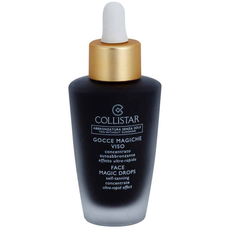 Collistar Magic Drops Face Self-Tanning Concentrate samoopalovací koncentrát na pleť pro intenzivní opálení 50 ml