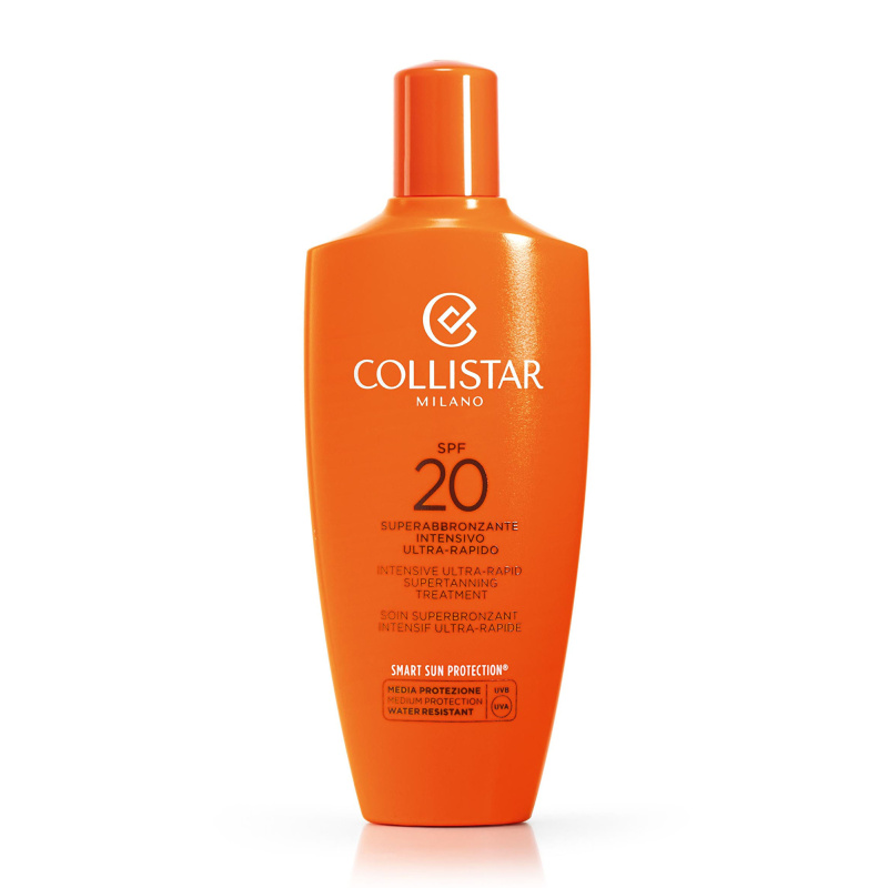 Collistar Special Perfect Tan Intensive Ultra-Rapid Supertanning Treatment přípravek k urychlení a prodloužení opálení SPF 20 200 ml