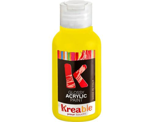 Akrylová barva 100 ml žlutá