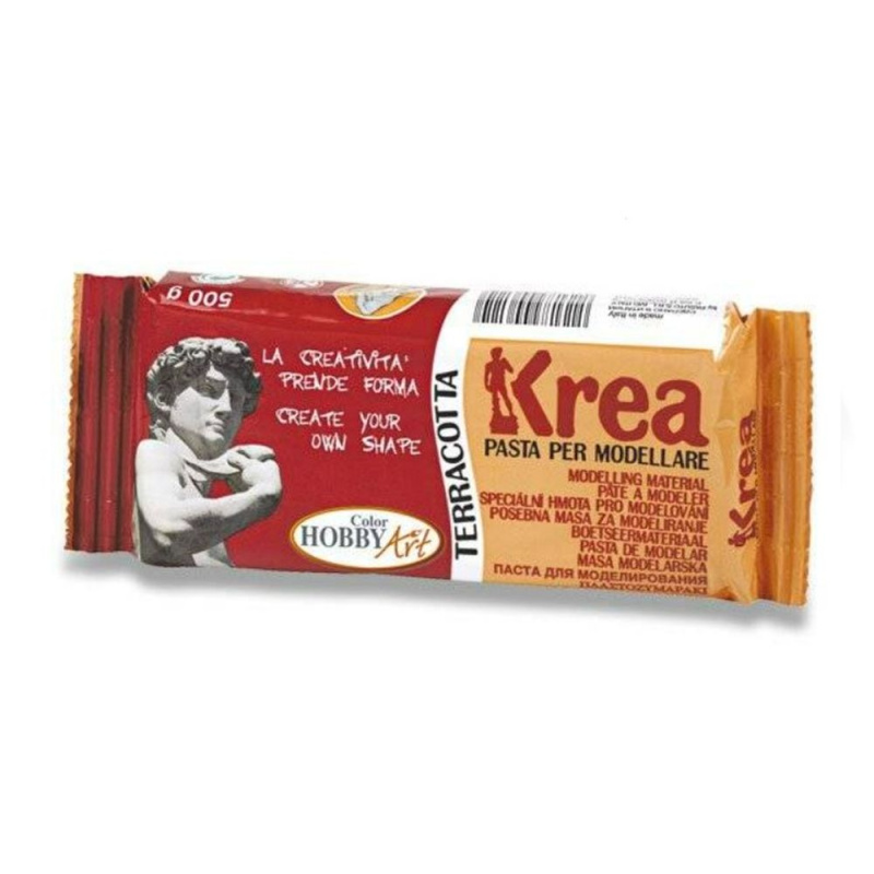 Color Hobby Art Modelovací hmota Krea, 500 g - terracotta