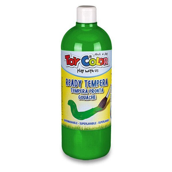 Temperová barva Ready Tempera, 1000 ml zelená