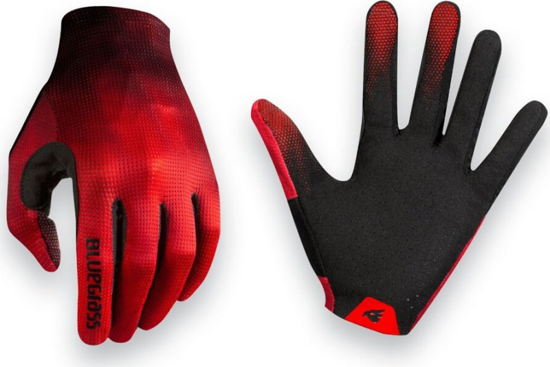 MTB rukavice BLUEGRASS Vapor Lite červená Barva: červená, Velikost: M