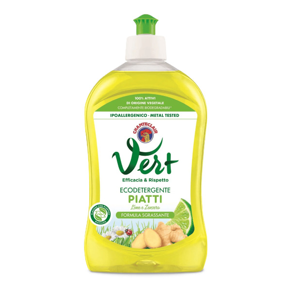 Chante Clair Vert Eco Mycí prostředek na nádobí Lime e Zenzero 500 ml