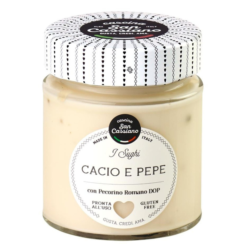 Cascina San Cassiano Omáčka sýr Pecorino a černý pepř