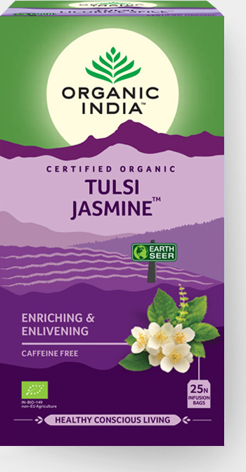 Tulsi jasmín BIO, 25 sáčků