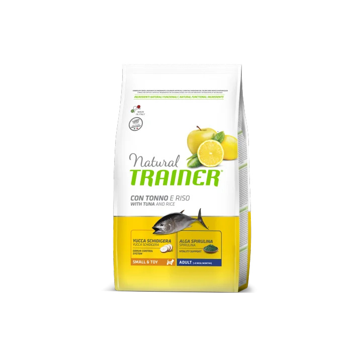TRAINER Natural Small&Toy Adult Ryba a rýže 2kg