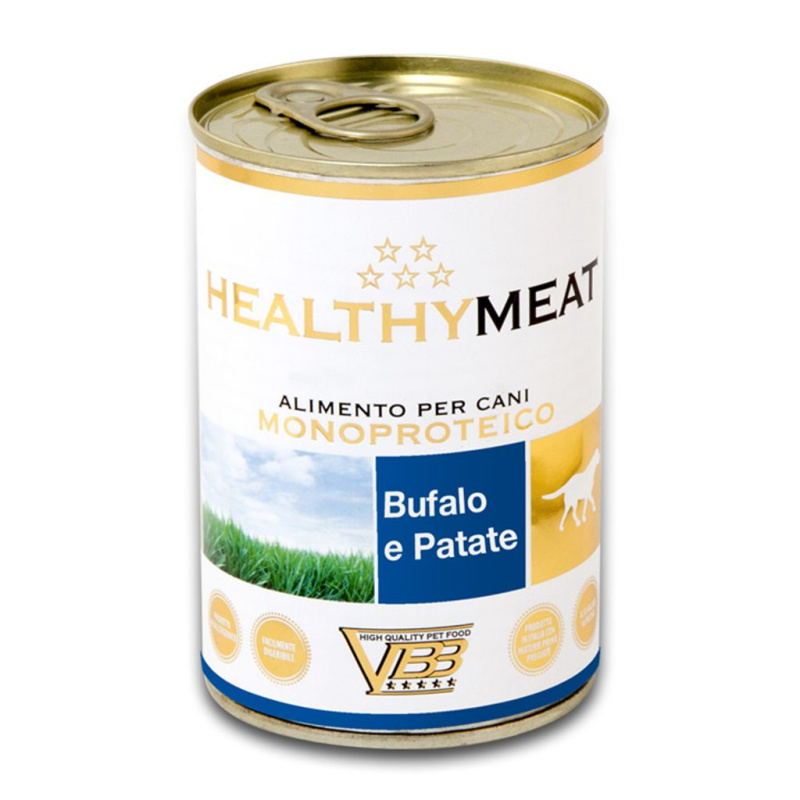 Healthy HEALTHYMEAT monoprotein buvol a brambory 400g