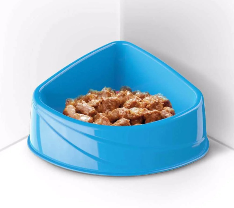 Miska rohová plast malá
