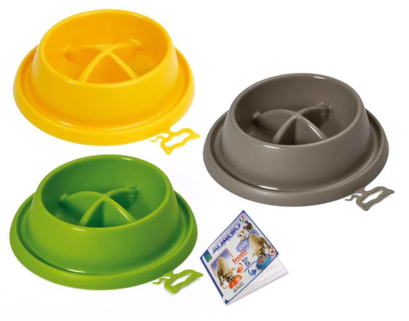 Adagio Slow Food miska pro psy pro pocit sytosti S, 21,5cm